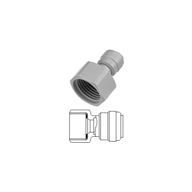 Keg connector 1/2" BSP threads